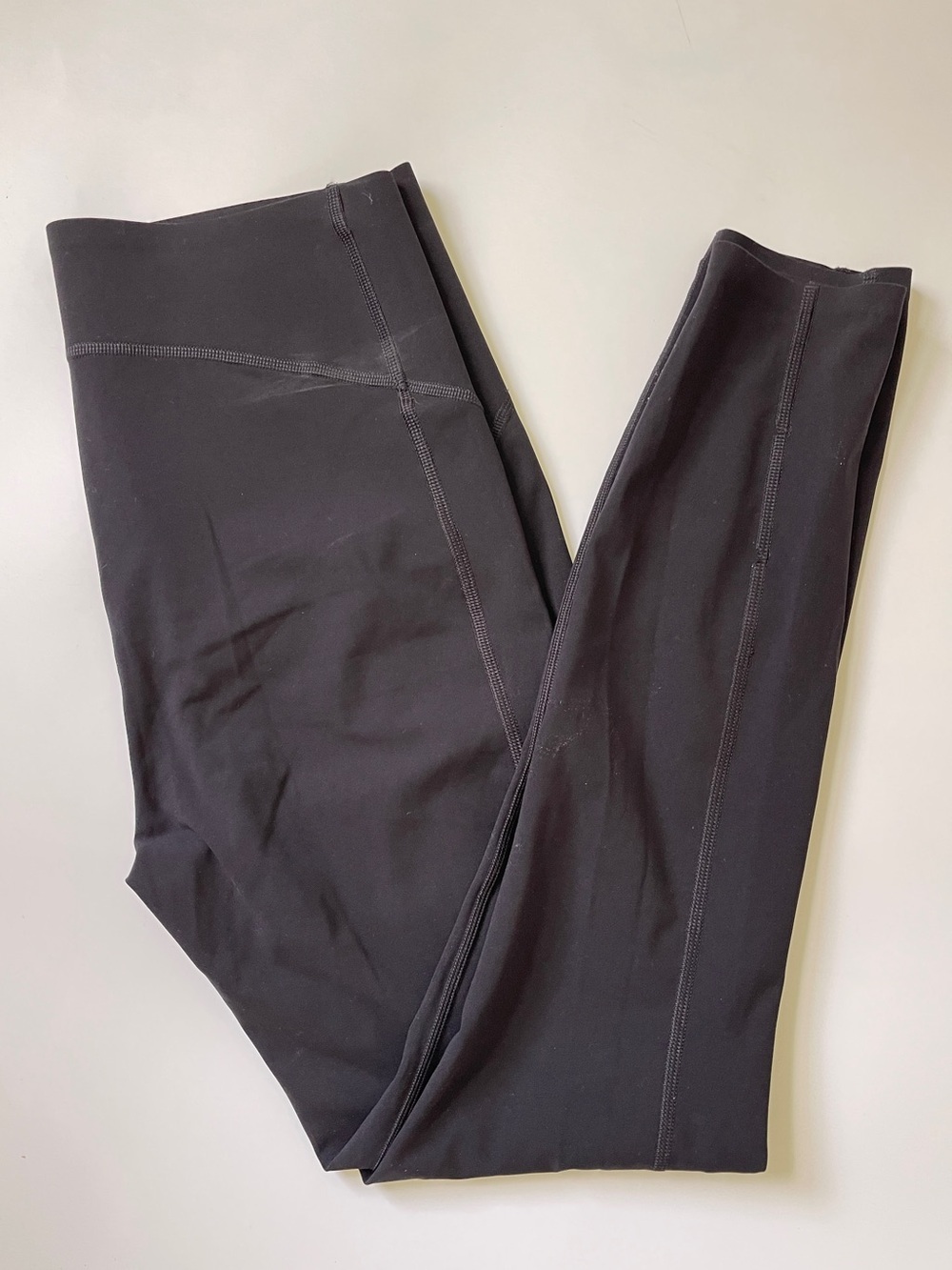 SPANX Black High-Waist Smooth Leggings Size M